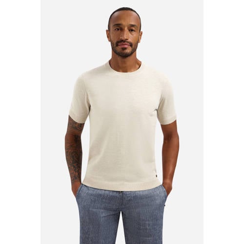 No Excess regular T-shirt ecru afbeelding