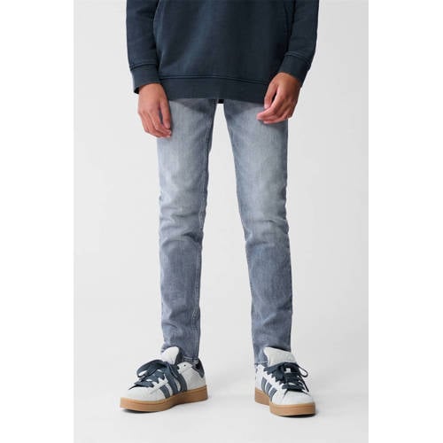 Shoeby slim fit jeans grey denim afbeelding