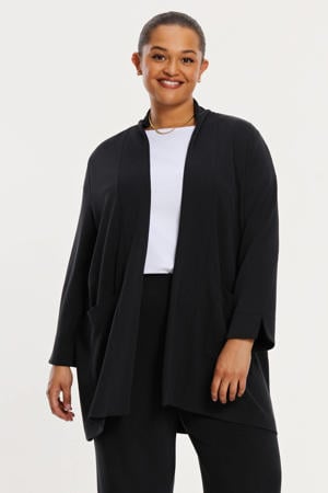 sweatvest zwart