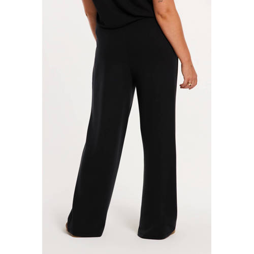 YOEK regular waist casual broek zwart afbeelding