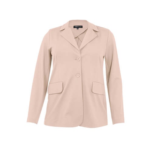 YOEK regular blazer lichtbruin afbeelding