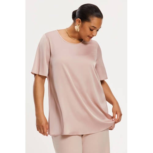 YOEK T-shirt lichtbruin afbeelding
