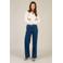 Yest wide leg jeans dark blue denim