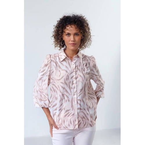 Yest blouse ecru afbeelding