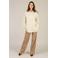 Yest gestreepte blouse ecru met lurex