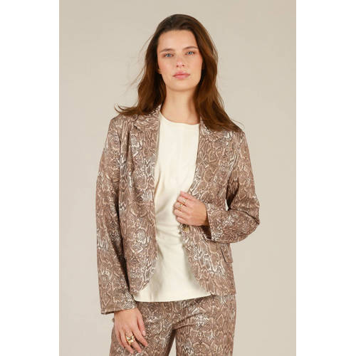 Yest regular blazer bruin afbeelding
