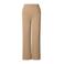 Yest wide leg regular waist broek camel