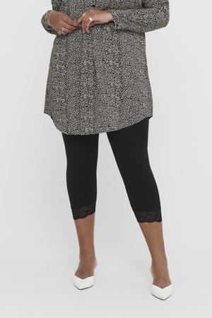 3/4 legging CARTIME met kant zwart