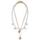 PIECES ketting PCKIRSTINI - goudkleurig (set van 3)