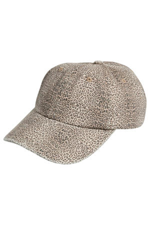 pet PCKAREN met panterprint beige