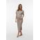 MAMALICIOUS zwangerschaps midi rok beige