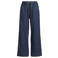 Tommy Jeans wide leg high waist broek dark blue denim