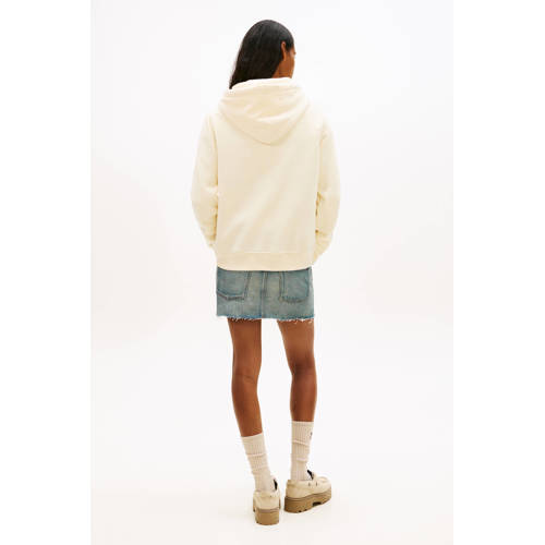 Tommy Jeans hoodie lichtgeel afbeelding