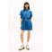 Tommy Jeans denim A-lijn jurk medium blue denim