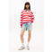 Tommy Jeans straight high waist short light blue denim