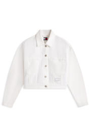 thumbnail: Tommy Jeans denim spijkerjas wit