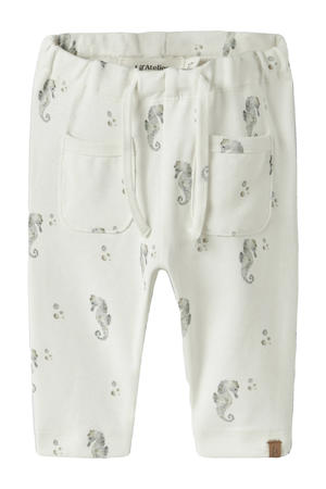 regular waist babybroek wit