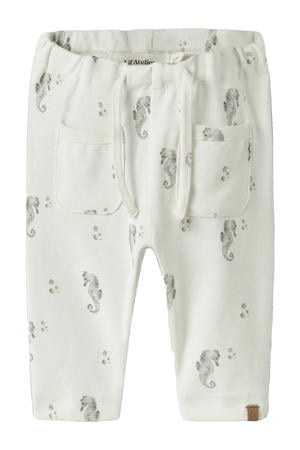 regular waist babybroek wit