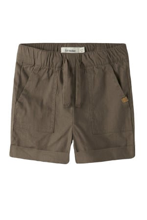 regular waist casual short bruin