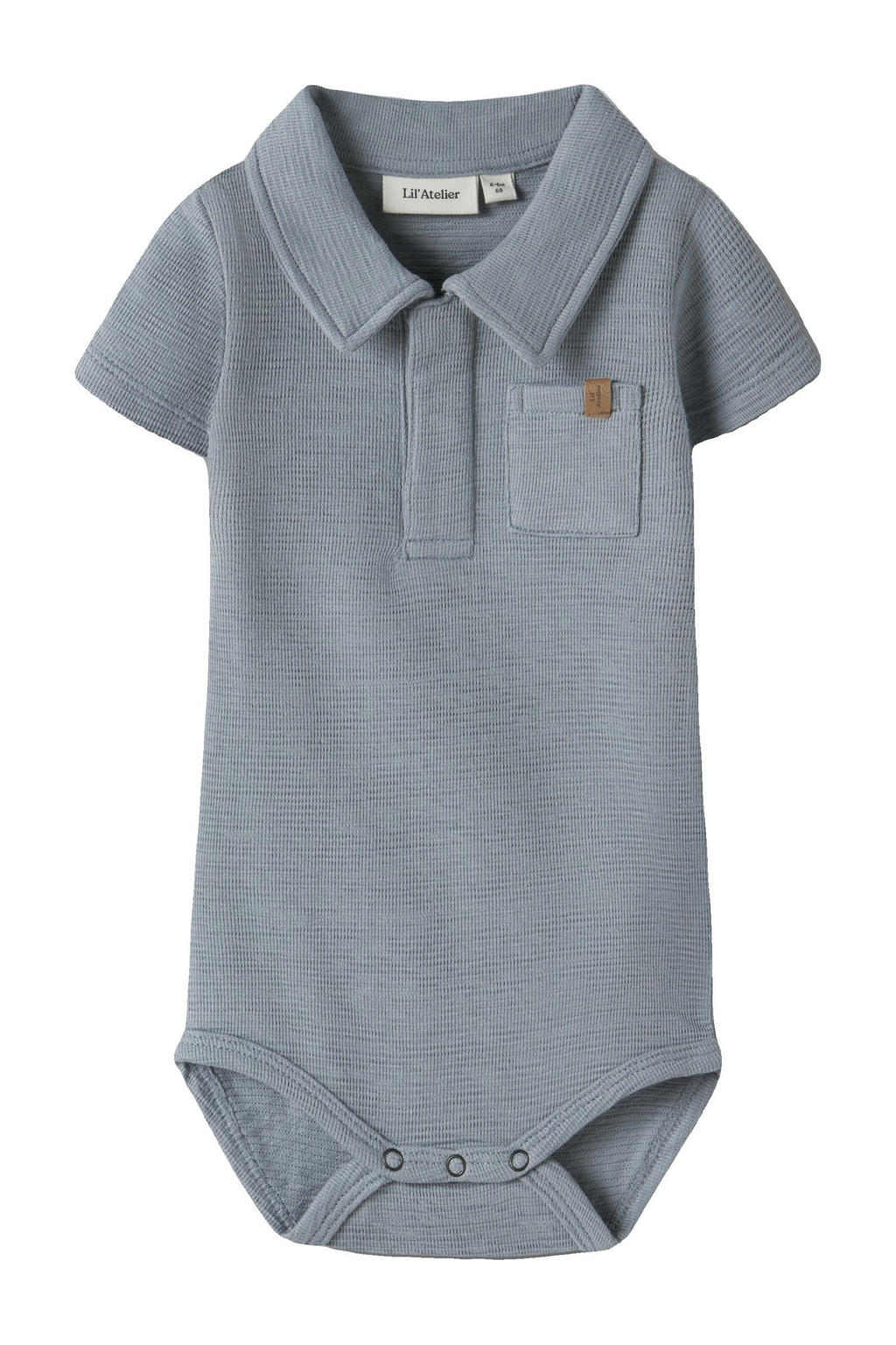 LIL' ATELIER BABY romper grijs