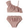 LIL' ATELIER MINI bikini met ruches oudroze