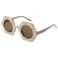 LIL' ATELIER MINI zonnebril rond beige