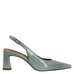 lak pumps blauw