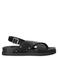 ONLY Onlminnie-19 Studs Cross Strap Sandal sandalen zwart