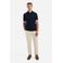 No Excess regular polo donkerblauw