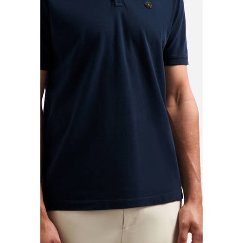 No Excess regular polo donkerblauw afbeelding