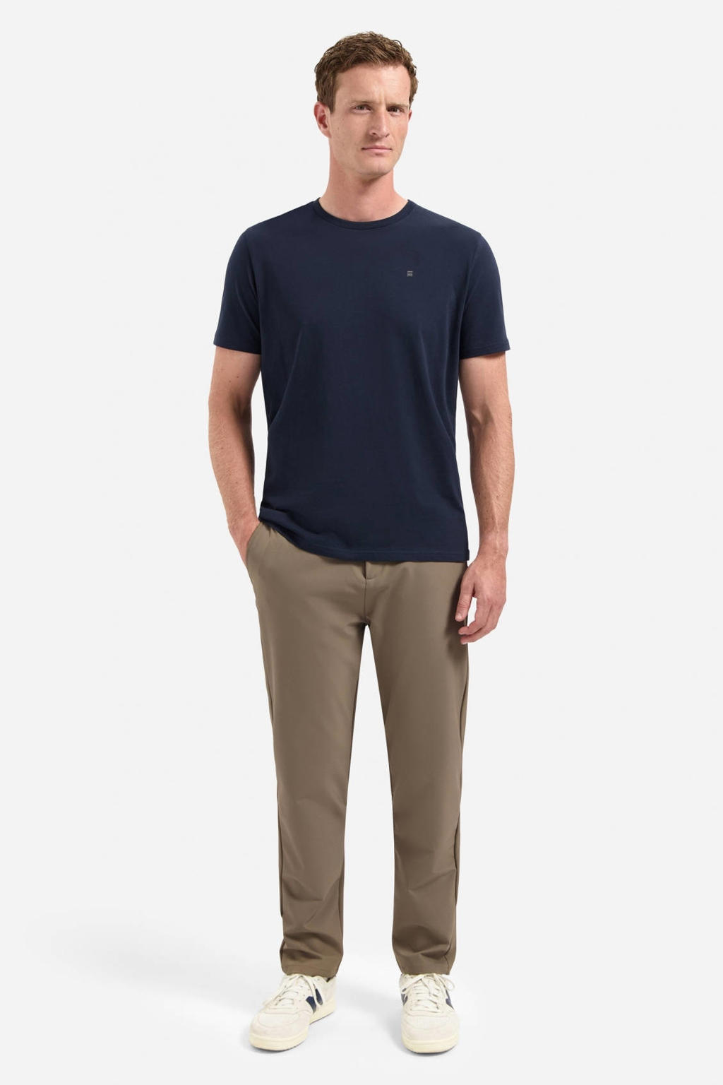 No Excess regular T-shirt donkerblauw