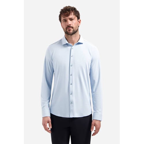No Excess regular casual overhemd lichtblauw afbeelding