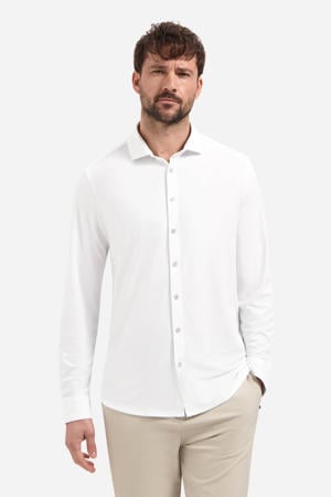 regular casual overhemd wit
