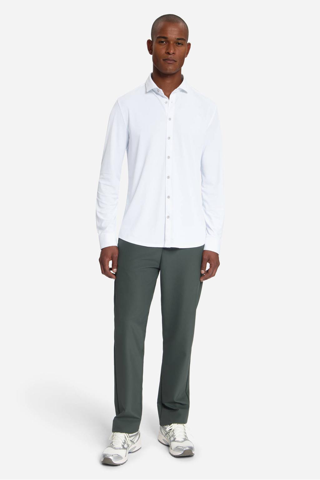 No Excess regular casual overhemd wit