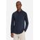 No Excess regular casual overhemd donkerblauw