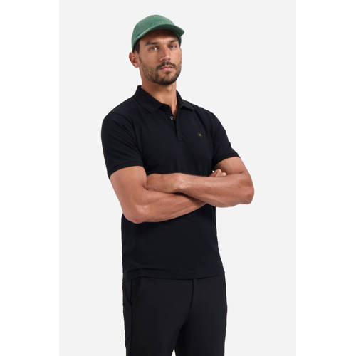 No Excess regular polo zwart afbeelding