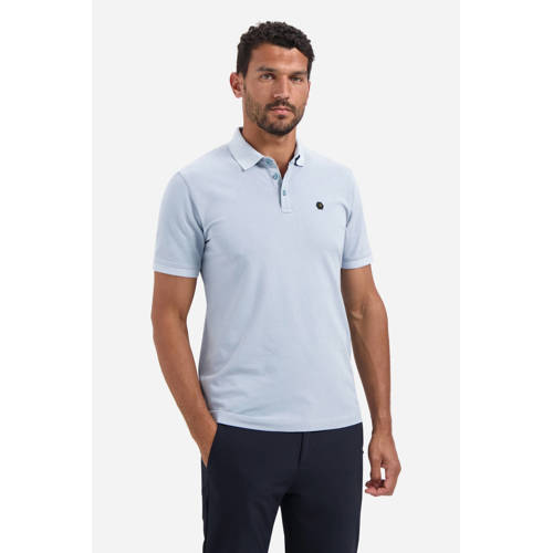 No Excess regular polo lichtblauw afbeelding
