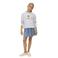VERO MODA GIRL sweater grijs melange