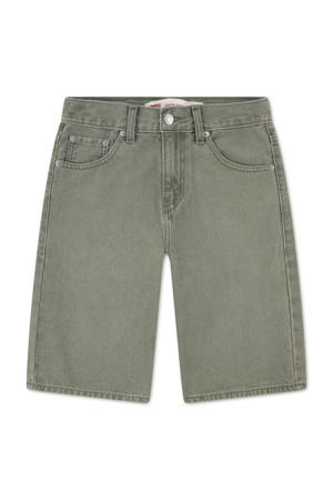 skate short green denim