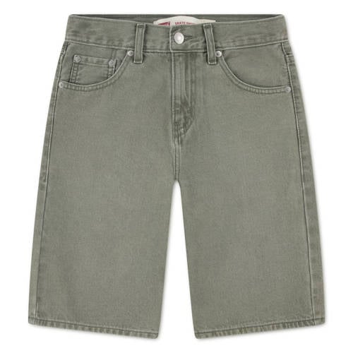 Levi’s skate short green denim – Olijfgroen