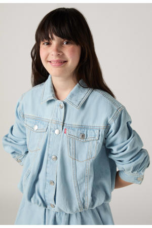 denim spijkerjas light blue denim