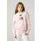 Levi's hoodie lichtroze