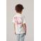 Levi's T-shirt met backprint wit