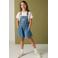 Levi's jumpsuit medium blue denim