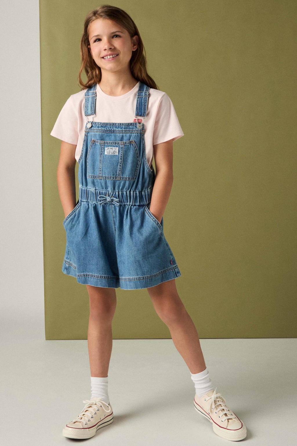Levi's jumpsuit medium blue denim