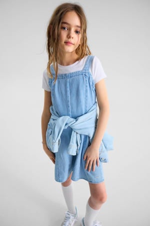 denim spijkerjurk light blue denim