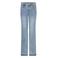 Red Button Bibette Released Hem high waist straight leg jeans light blue denim