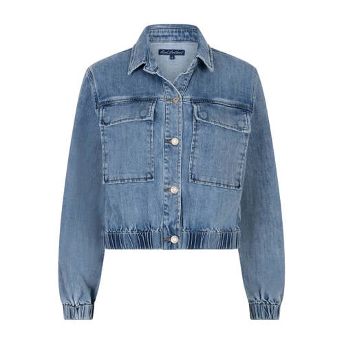 Red Button denim spijkerjas medium blue denim afbeelding