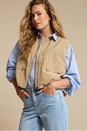 bodywarmer zand