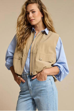 bodywarmer zand